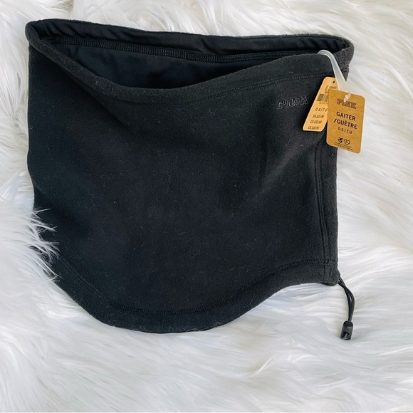 PINK Victoria's Secret Accessories Vs Pink Black Polar Fleece Neck